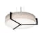 Afx Apex 27in. Medium Base Pendant, Espresso Finish, Jute Shade APP2432MBES-JT - alternate 1